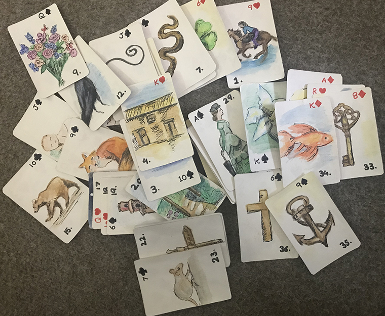 I illustrated my own original Lenormand card deck! : r/Lenormand