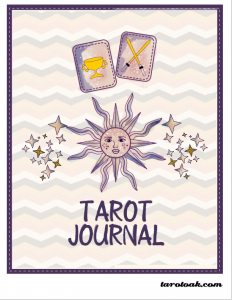 Free Printable Tarot Journal Cover