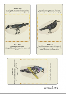 Birds of Omen Cards to print