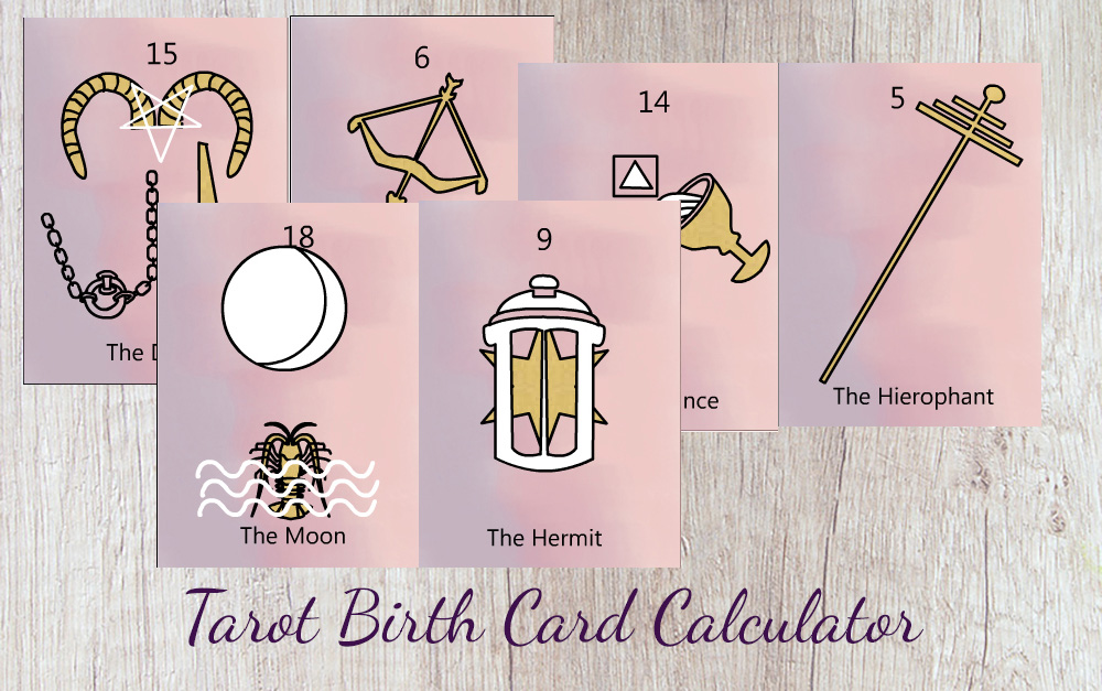 Tarot Birth Card Calculator, Tarot Cards & Birthdays